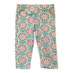 Rare Editions floral multicolor pull-on leggings Girls 2T elastic waist